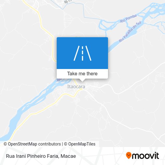 Rua Irani Pinheiro Faria map