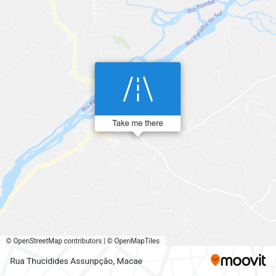 Rua Thucidides Assunpção map