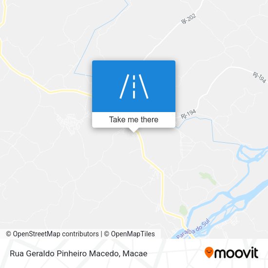 Rua Geraldo Pinheiro Macedo map