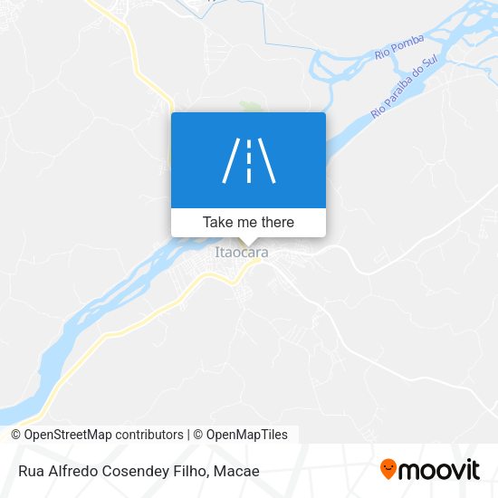 Rua Alfredo Cosendey Filho map