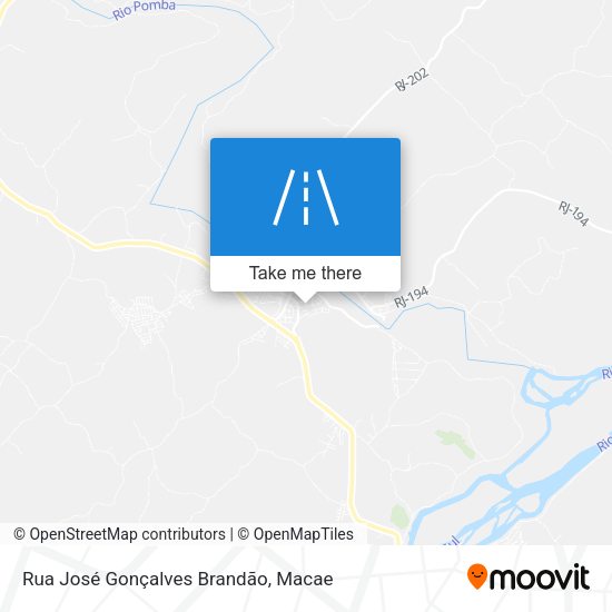 Rua José Gonçalves Brandão map