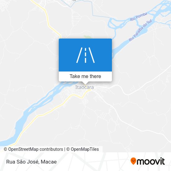 Rua São José map