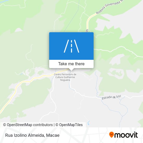 Rua Izolino Almeida map