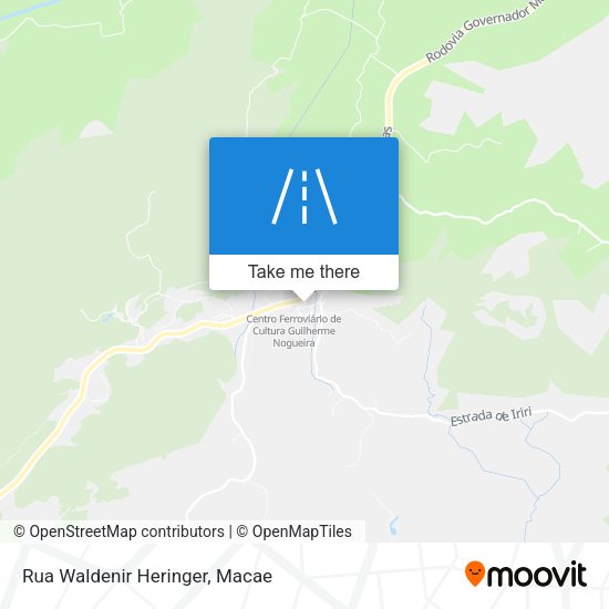 Rua Waldenir Heringer map
