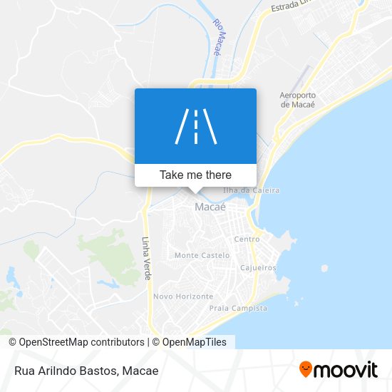 Rua Arilndo Bastos map