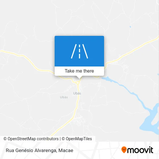 Rua Genésio Alvarenga map