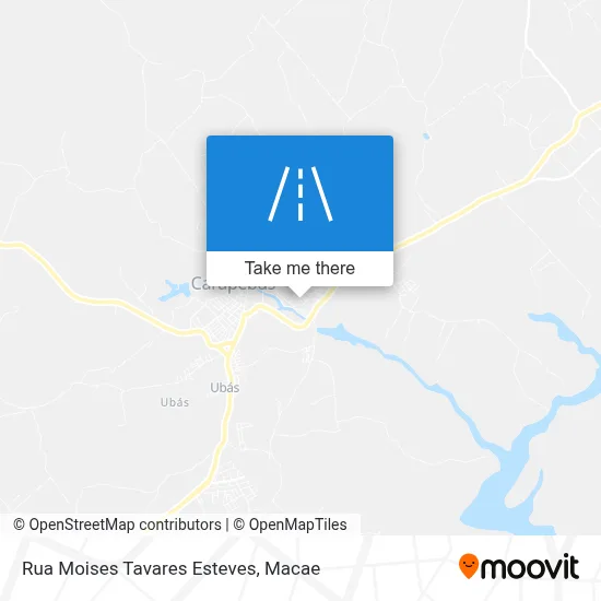 Rua Moises Tavares Esteves map