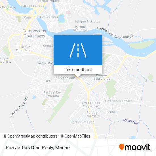 Rua Jarbas Dias Pecly map