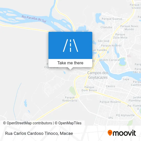 Rua Carlos Cardoso Tinoco map