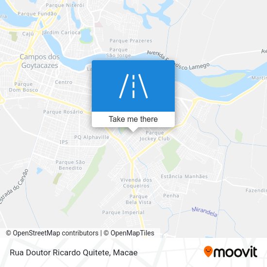 Rua Doutor Ricardo Quitete map