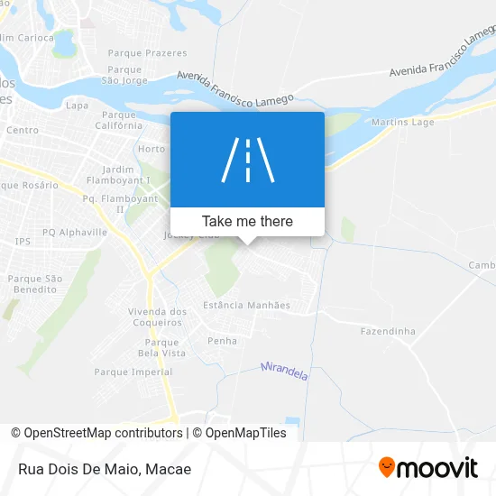 Rua Dois De Maio map