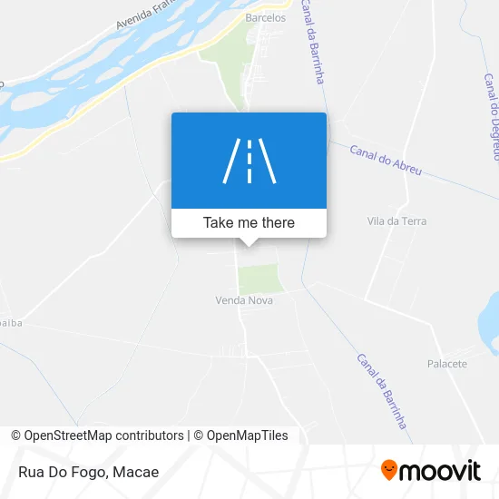 Rua Do Fogo map