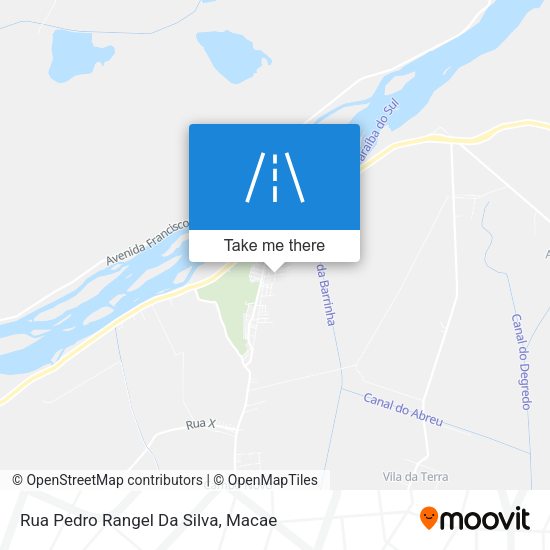 Rua Pedro Rangel Da Silva map