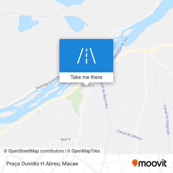 Praça Ouvidio H Abreu map