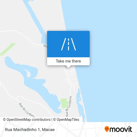 Rua Machadinho 1 map