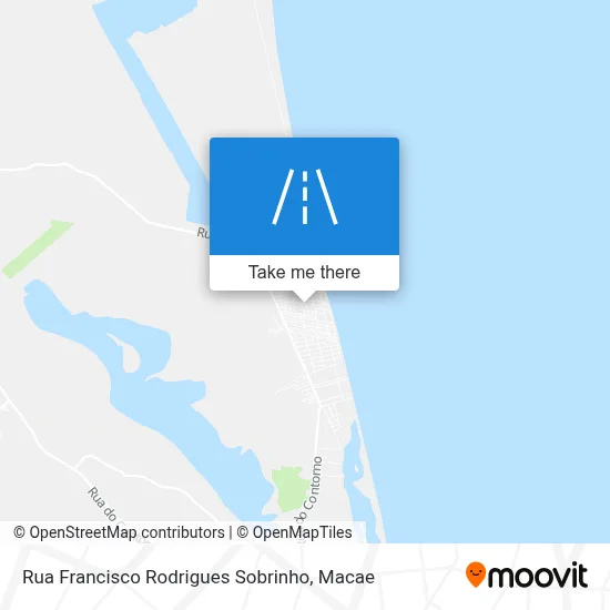 Rua Francisco Rodrigues Sobrinho map