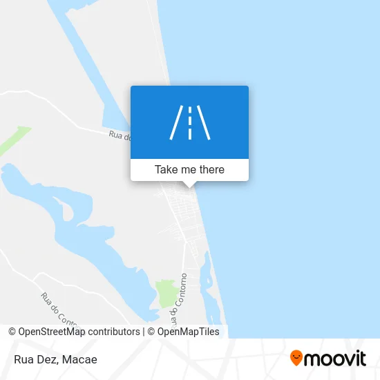 Rua Dez map