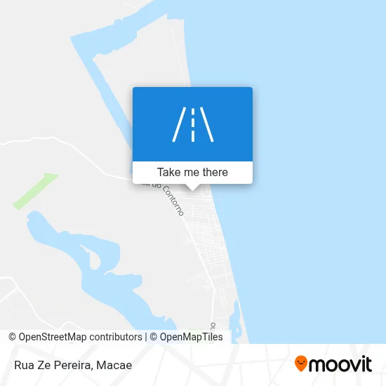 Rua Ze Pereira map
