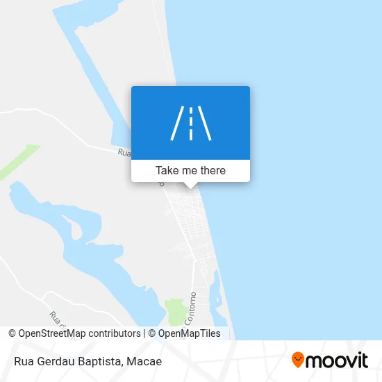 Rua Gerdau Baptista map