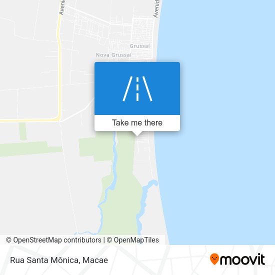Rua Santa Mônica map