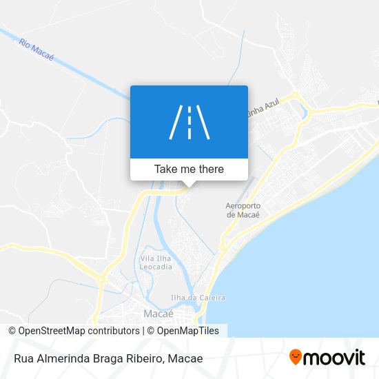 Rua Almerinda Braga Ribeiro map