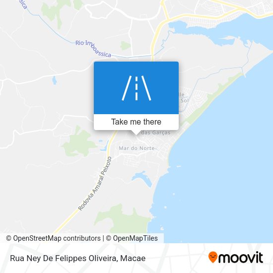 Rua Ney De Felippes Oliveira map