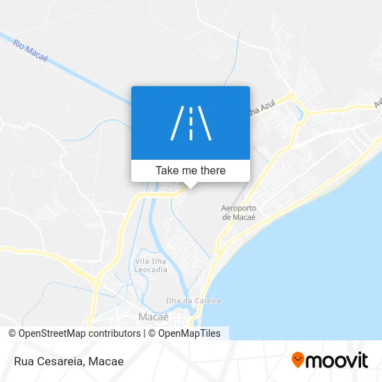 Rua Cesareia map