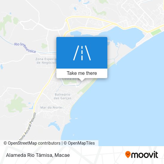 Alameda Rio Tâmisa map