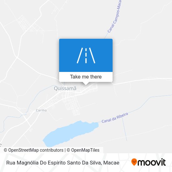 Rua Magnólia Do Espírito Santo Da Silva map