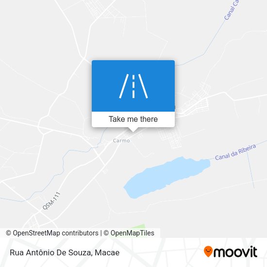 Rua Antônio De Souza map