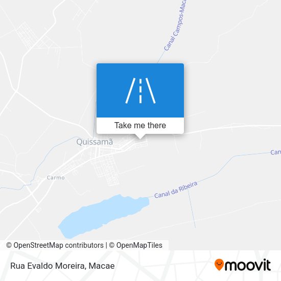Rua Evaldo Moreira map