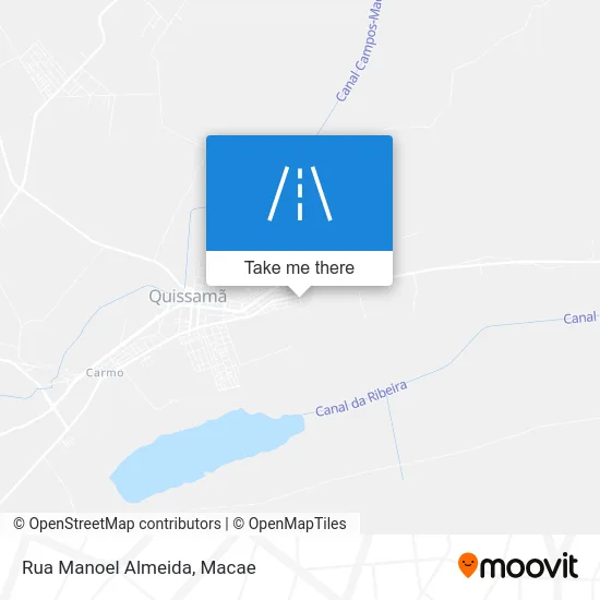 Rua Manoel Almeida map