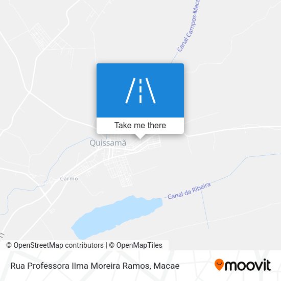 Rua Professora Ilma Moreira Ramos map