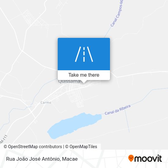 Rua João José Antônio map