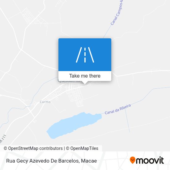 Rua Gecy Azevedo De Barcelos map