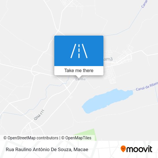 Rua Raulino Antônio De Souza map