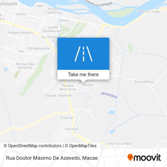 Rua Doutor Máximo De Azevedo map