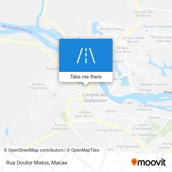 Rua Doutor Matos map