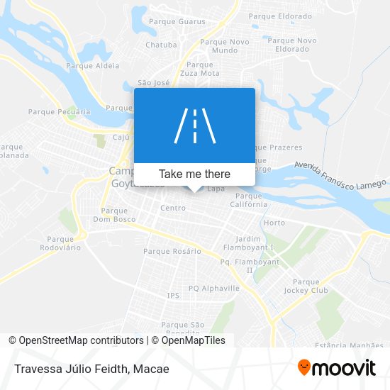 Travessa Júlio Feidth map