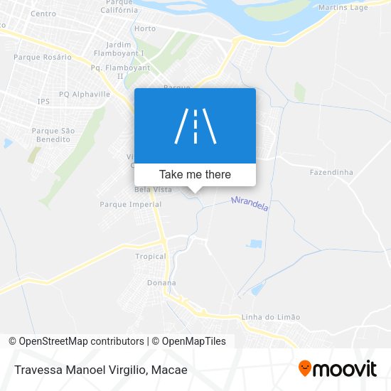 Travessa Manoel Virgilio map
