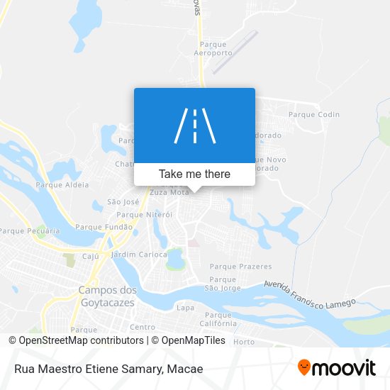 Rua Maestro Etiene Samary map