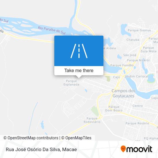 Rua José Osório Da Silva map