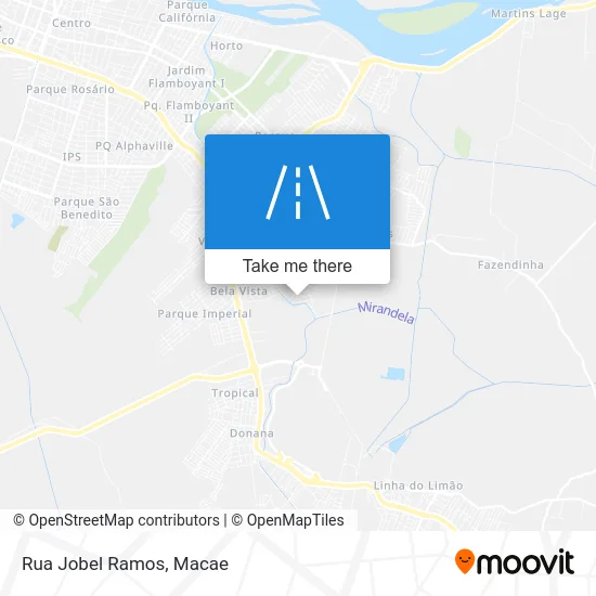 Rua Jobel Ramos map