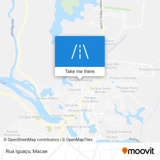 Rua Iguaçu map