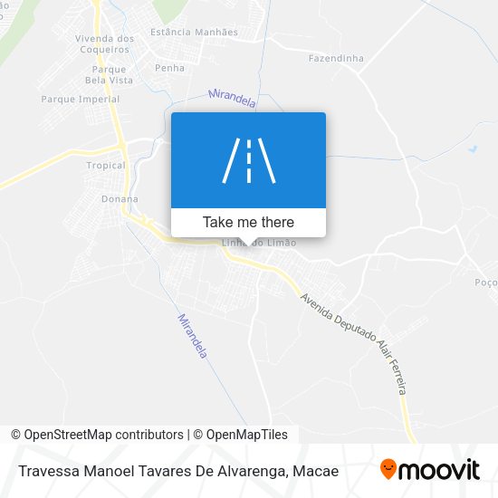 Travessa Manoel Tavares De Alvarenga map