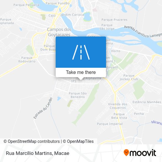 Rua Marcílio Martins map