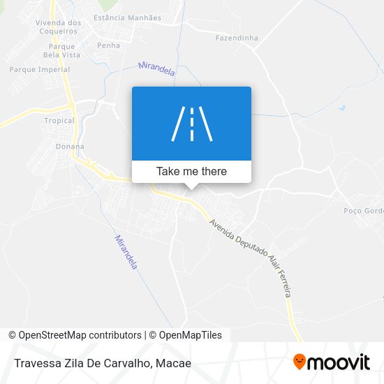 Travessa Zila De Carvalho map