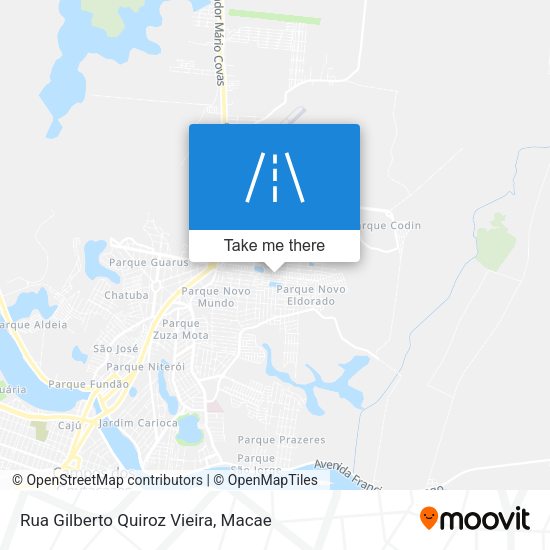 Rua Gilberto Quiroz Vieira map