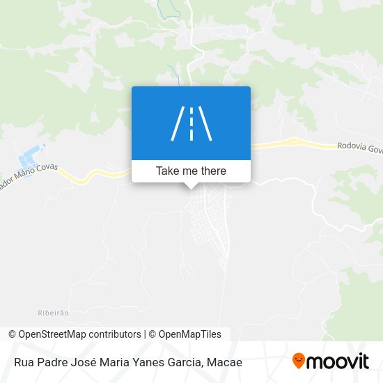 Rua Padre José Maria Yanes Garcia map