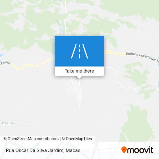 Rua Oscar Da Silva Jardim map